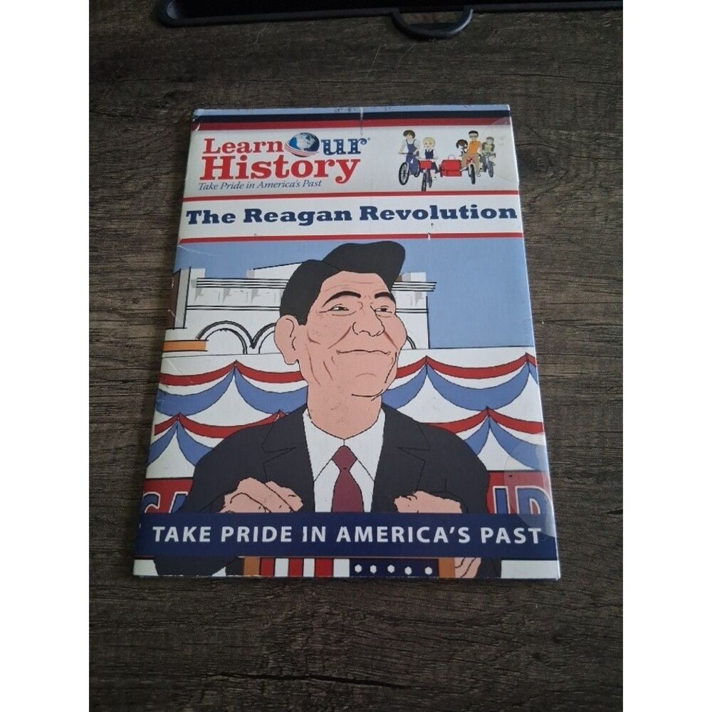 The Reagan Revolution DVD NEW SEALED OOP Learn Our History, Time Travel Academy